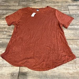 Orange heather shirt